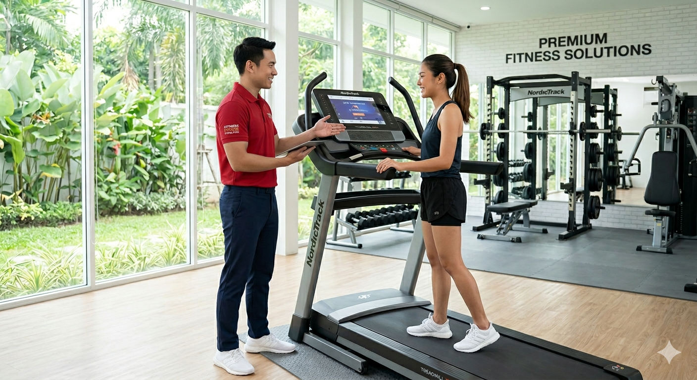 ผู้เชี่ยวชาญแนะนำการใช้งานเครื่องออกกำลังกาย